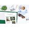 Better Office Products 2 Pocket Glossy Laminated Paper Folders Portfolio Letter Size, Dark Green, 25PK 80178 - alternate 2